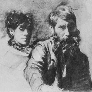 Gemito Vincenzo _ Autoritratto con madamigella Duffard - Vincenzo Gemito